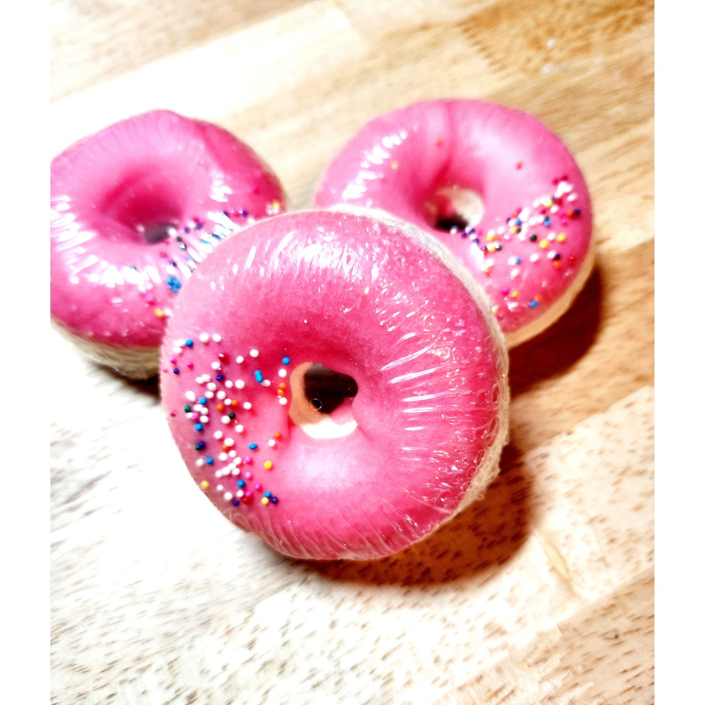 Pink Sprinkle Donut Bath Bomb