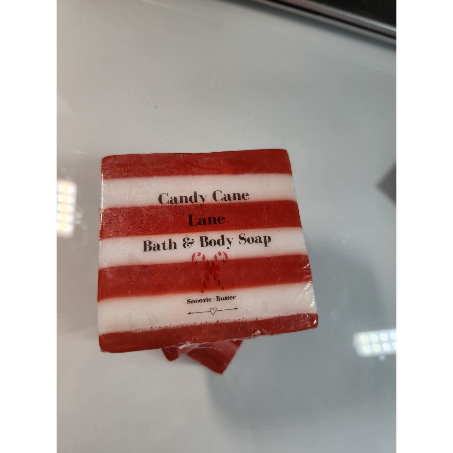 Candy Cane M& P Soap